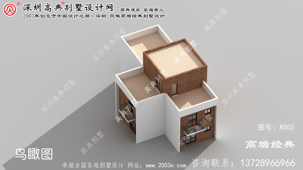 三門縣新穎大氣的現代風格兩層別墅