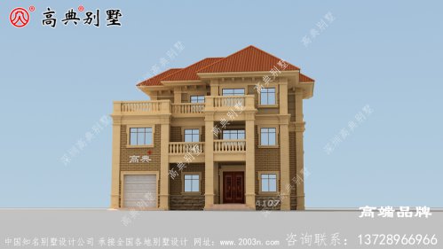 135平方米房屋設計圖一家人住在一起，