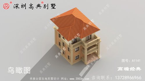 農(nóng)村歐式三層自建房，氣質(zhì)不凡，外觀